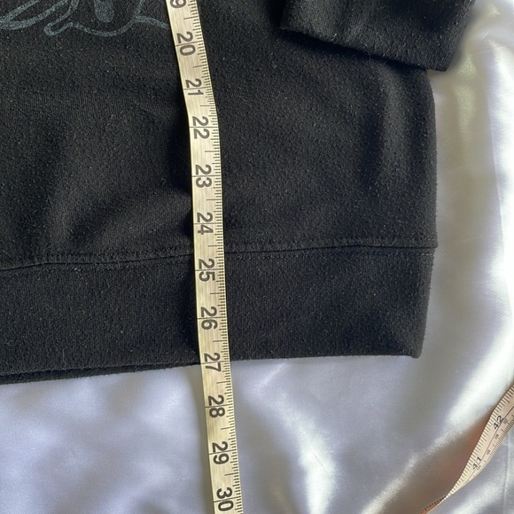 Altar’d State Free Bird Eagle Black Vintage Graphic Oversized Sweatshirt Size L - Picture 6 of 9